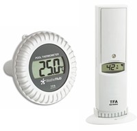 TFA WeatherHub'' Thermo-Hygro zender met Zwembad zender''