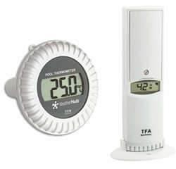 TFA WeatherHub'' Thermo-Hygro zender met Zwembad zender''