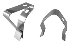 TFA 2 clips voor BBQ-vleesthermometer - RVS