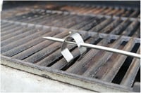 TFA 2 clips voor BBQ-vleesthermometer - RVS-2