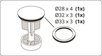 Dichtingen voor excenterplug-2