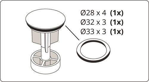 Dichtingen voor excenterplug-2
