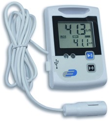 TFA Datalogger voor temperatuur en vochtigheid Log110-EXF'' - met certificaat''
