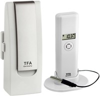 TFA Weatherhub Observer'' startset thermo / hygrozender met professionele temperatuurkabelsensor ''-2
