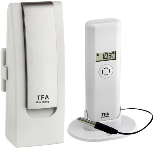 TFA Weatherhub Observer'' startset thermo / hygrozender met professionele temperatuurkabelsensor ''-2