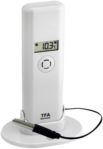 TFA Weatherhub Observer'' startset thermo / hygrozender met professionele temperatuurkabelsensor ''-3