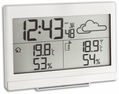 TFA Weerstation draadloos ''Casa'' - Wit