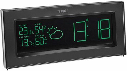 TFA Weatherhub'' Weerstation draadloos met  'color sharp' kleurwisseldisplay ''Coloris''''-2