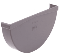 PVC Eindstuk Mastgoot 4" 105 MM