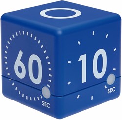 TFA Timer Kubus Digitaal Blauw