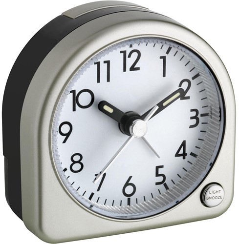 TFA Wekker Analoog Champagne