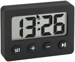 TFA Wekker digitaal met timer en stopwatch - klein