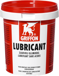 Griffon Lubricant - zuurvrij glijmiddel voor leidingsystemen met rubbermanchet verbinding - 700 g