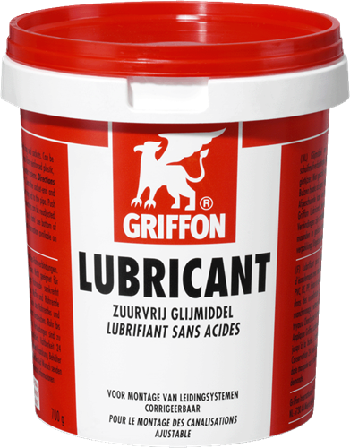 Griffon Lubricant - zuurvrij glijmiddel voor leidingsystemen met rubbermanchet verbinding - 700 g