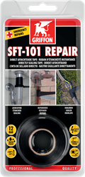 Griffon SFT-101 Repair - reparatietape 25mm x 3m direct afdichtend - Zwart