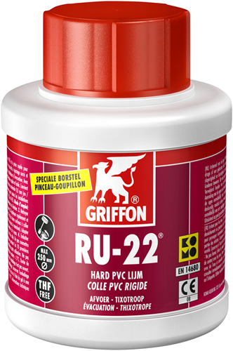 Griffon RU-22 - Thixotrope THF-vrije hard PVC-lijm KOMO