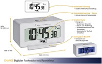 TFA Wekker Digitaal Met Kamerklimaat Change-3