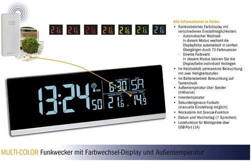 TFA Wekker Digitaal Met Kleurverandering-3