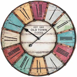 TFA WandKlok XXL ''Vintage''