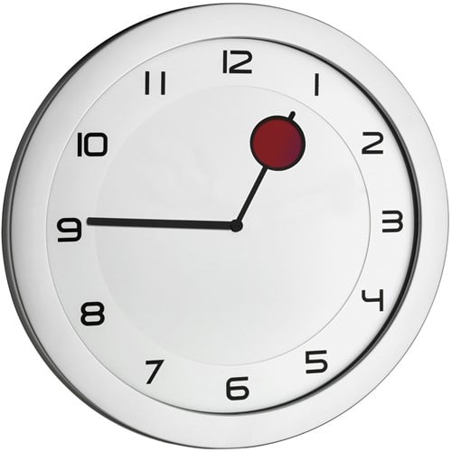 TFA WandKlok Analoog ''Happy Hour''