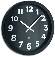 TFA WandKlok XL Analoog Met Metalen Frame