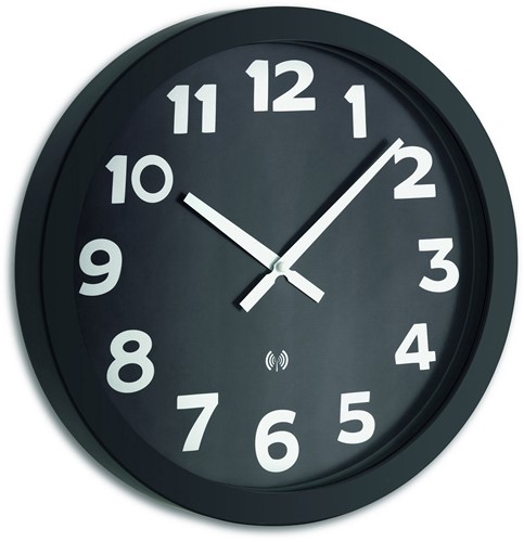 TFA WandKlok XL Analoog Met Metalen Frame