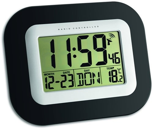 TFA Klok Digitaal Met Thermometer