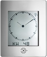 TFA WandKlok Met Analoge Wijzerplaat En Kamer Klimaat