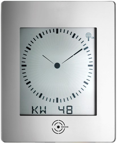 TFA WandKlok Met Analoge Wijzerplaat En Kamer Klimaat