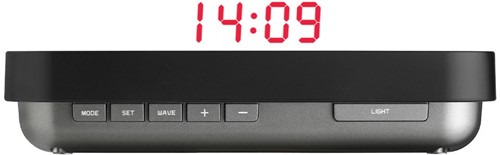 TFA Klok met 3D-effect HoloClock Rood-2