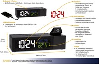 TFA Wekker met projectie en ruimteklimaat SHOW''''-3