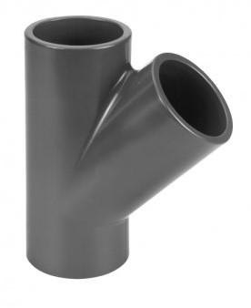 VDL PVC T-stuk 45°