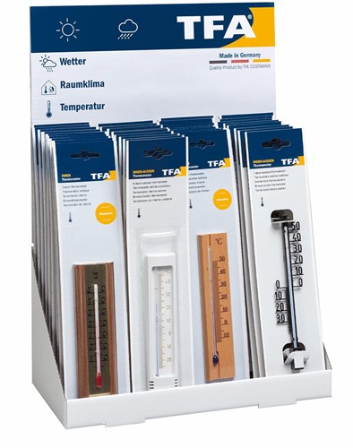 TFA Verkooppunt-display voor binnen en buitenthermometers