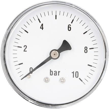 Manometer 6004 40 MM Achteraansluiting