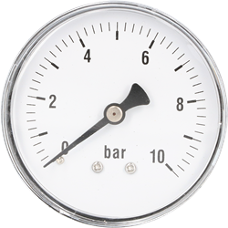 Manometer 6004 40MM -1 +0 1/8 BSP Achteraansluiting