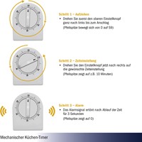 TFA Kookwekker Analoog-2