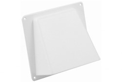 Nedco Gevelklep Ø 125 MM Wit