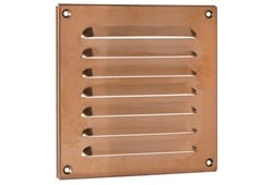 Nedco Schoepenrooster Roodkoper 160 x 160 MM