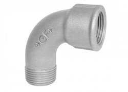 GF korte bocht 90º type 1A binnendraad x buitendraad