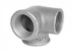 GF knie met zijspruit type 221 binnendraad