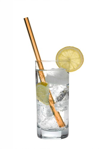 TFA Glazen Rietjes - Kleur -  6x 21cm incl. schoonmaakborsteltje-2