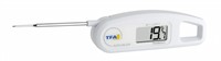 TFA InsteekThermometer Universele Keuken digitaal Thermo Jack'' - opvouwbaar -  HACCP + EN13485 - Wit''
