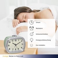 TFA Wekker Analoog Retrolook-3