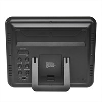 TFA Radioklok Digitaal Met Buiten En Binnen Temperatuur Houten look-3