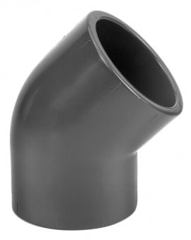 VDL PVC Knie 45° lijm