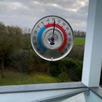TFA Raamthermometer Twatcher'' analoog - Ø 80mm''-2