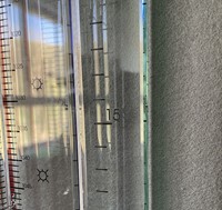 TFA Vloeistofbarometer met Thermometer Ecocelli''''-2