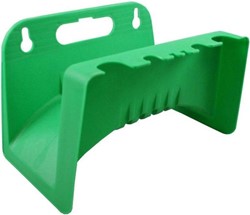Tuinslanghouder kunststof groen 24 x 14 x 16 cm