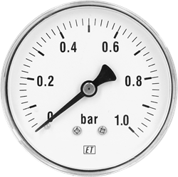 Manometer 7014 63 MM Achteraansluiting