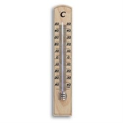 TFA Binnenthermometer analoog van beuken
